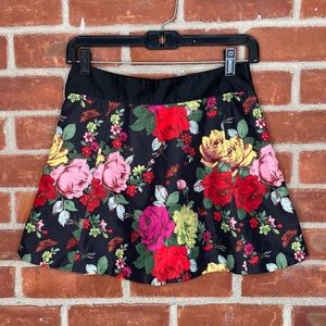 Baker by Ted Baker floral mini skirt